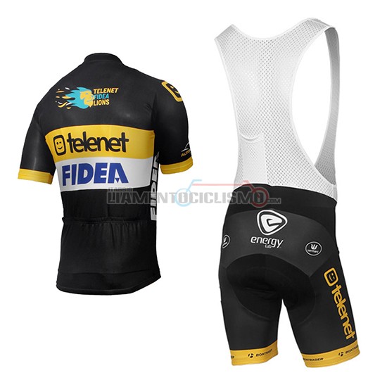 Abbigliamento Telenet Fidea Lions 2017 Manica Corta E Pantaloncino Con Bretelle nero - Clicca l'immagine per chiudere